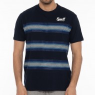 RUSSELL ATHLETIC MEN BANDED T-SHIRT A2-043-1 navy blue