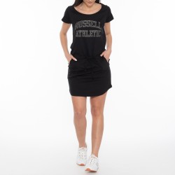 RUSSELL ATHLETIC WOMEN T-SHIRT DRESS black