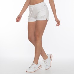 RUSSELL ATHLETIC WOMEN SCRIPTED SHORTS white