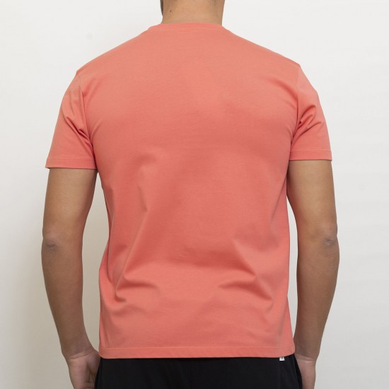 RUSSELL ATHLETIC MEN CREWNECK T-SHIRT A3-008-1 coral APPAREL