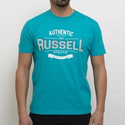 RUSSELL ATHLETIC MEN CREWNECK T-SHIRT A3-008-1 lake blue