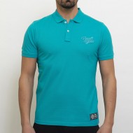 RUSSELL ATHLETIC MEN FRAT POLO T-SHIRT A3-059-1 lake blue