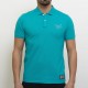 RUSSELL ATHLETIC MEN FRAT POLO T-SHIRT A3-059-1 lake blue APPAREL