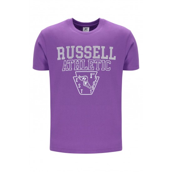RUSSELL ATHLETIC MEN CASSIDY T-SHIRT A4-014-1 purple APPAREL