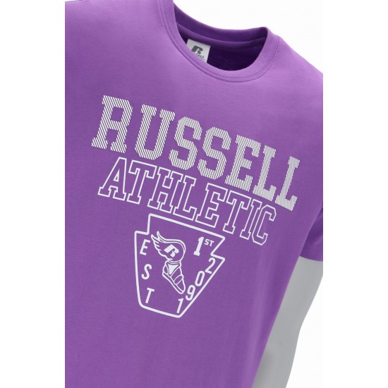 RUSSELL ATHLETIC MEN CASSIDY T-SHIRT A4-014-1 purple APPAREL