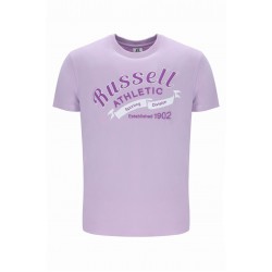 RUSSELL ATHLETIC MEN KEVIN CREWNECK T-SHIRT A4-025-1 lilac