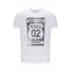 RUSSELL ATHLETIC MEN RYLAN CREWNECK T-SHIRT A4-047-1 white