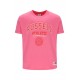 RUSSELL ATHLETIC MEN AUBREY CREWNECK T-SHIRT A4-055-1 pink APPAREL