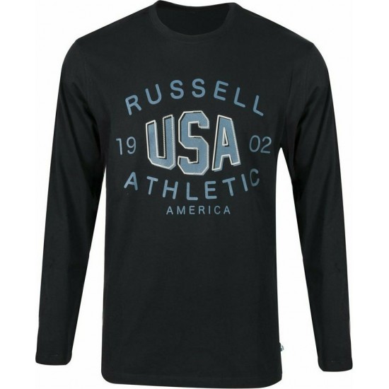 RUSSELL ATHLETIC LONGSLEEVE CREW A0-012-2 099 M APPAREL