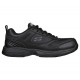 SKECHERS MEN SHOES WORK RELAXED FIT DIGHTON SR 77111 black SHOES