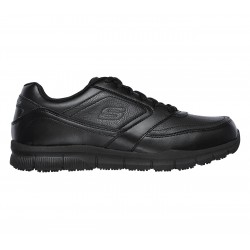 SKECHERS MEN SHOES WORK RELAXED FIT NAMPA black