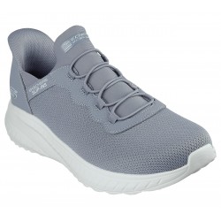 SKECHERS MEN BOBS SQUAD CHAOS-DAILY HYPE 118300 grey