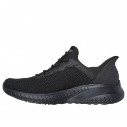 SKECHERS WOMEN RUNNING SHOES BOBS SQUAD CHAOS-DAILY INSPIRATION 117500 black