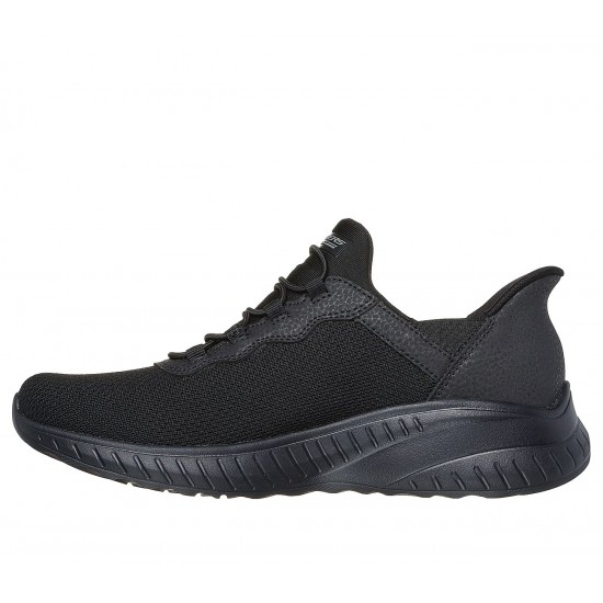 SKECHERS WOMEN RUNNING SHOES BOBS SQUAD CHAOS-DAILY INSPIRATION 117500 black SHOES
