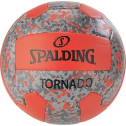 SPALDING TORNADO BEACH VOLLEYBALL red-grey size 5