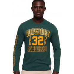 SUPERDRY TRACK AND FIELD LONGSLEEVE MEN (green)