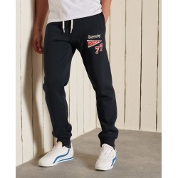SUPERDRY COLLEGIATE JOGGERS (eclipse navy) M