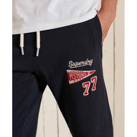 SUPERDRY COLLEGIATE JOGGERS (eclipse navy) M APPAREL
