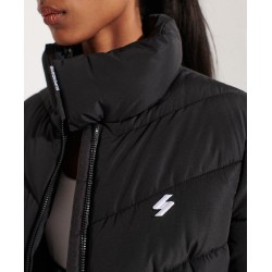 SUPERDRY WOMEN NON HOODED SPORTS PUFFER (black)