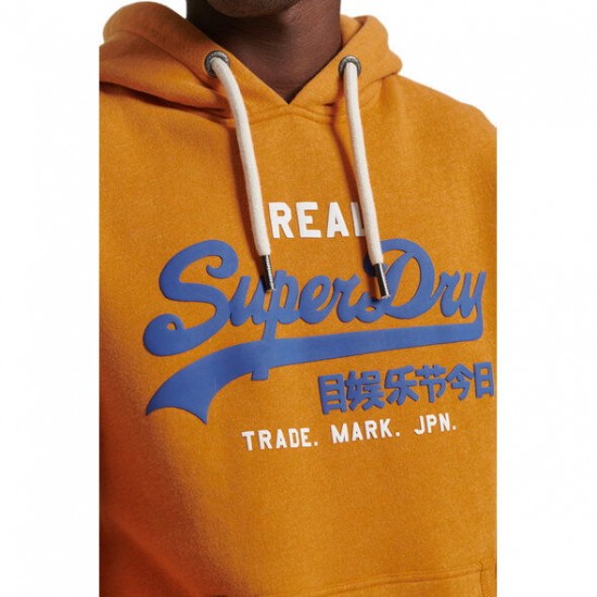 SUPERDRY MEN VINTAGE LOGO CLASSIC HOODIE M2011822A thrift gold APPAREL