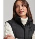 SUPERDRY WOMEN ΓΥΝΑΙΚΕΙΟ LONGLINE QUILTED GILET black APPAREL