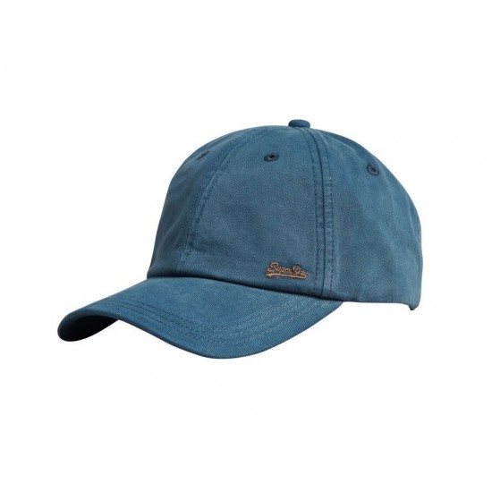 SUPERDRY UNISEX VINTAGE EMBROIDERED CAP blue Accessories