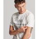 SUPERDRY MEN VINTAGE REWORKED CLASSIC T-SHIRT white APPAREL
