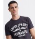 SUPERDRY DESERT CLASSIC TEE (washed black) M
