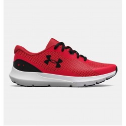 UNDER ARMOUR KIDS RUNNING SOES BGS SURGE 3 red