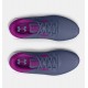 UNDER ARMOUR KIDS RUNNING SHOES GGS CHARGED PURSUIT 3 grey-purple SHOES