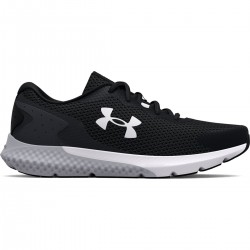 UNDER ARMOUR MEN SHOES CHARGED ROGUE 3 black-white