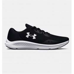 UNDER ARMOUR MEN RUNNING SHOES CHARGED PURSUIT 3 TECH black-white