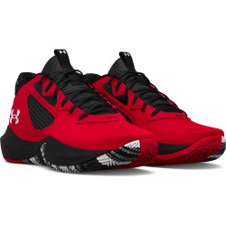 UNDER ARMOUR MEN BASKETBALL SHOES LOCKDOWN 6 red