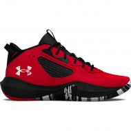 UNDER ARMOUR MEN BASKETBALL SHOES LOCKDOWN 6 red