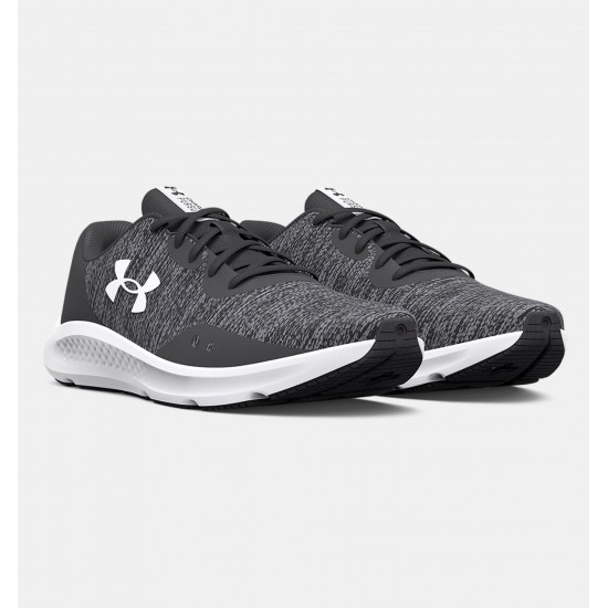 UNDER ARMOUR MEN RUNNING SHOES CHARGED PURSUIT 3 TWIST grey SHOES