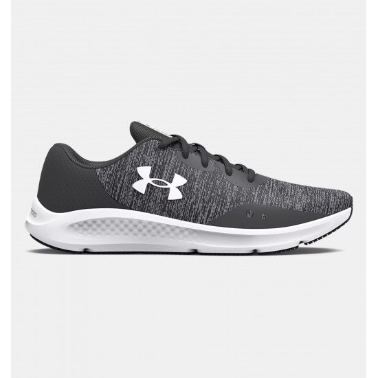UNDER ARMOUR MEN RUNNING SHOES CHARGED PURSUIT 3 TWIST grey SHOES