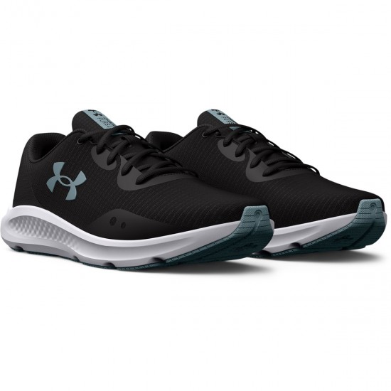UNDER ARMOUR WOMEN RUNNING SHOES CHARGED PURSUIT 3 TECH black SHOES