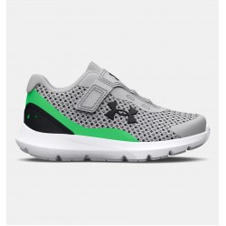 UNDER ARMOUR BINF SURGE 3 AC RUNNING SHOES 3024991 grey-green