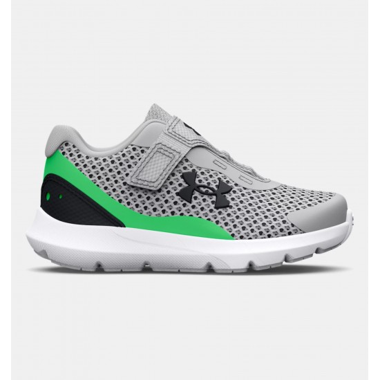UNDER ARMOUR BINF SURGE 3 AC RUNNING SHOES 3024991 grey-green SHOES