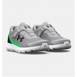 UNDER ARMOUR BINF SURGE 3 AC RUNNING SHOES 3024991 grey-green