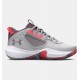 UNDER ARMOUR KIDS BASKETBALL SHOES GS LOCKDOWN 6 grey SHOES