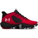 UNDER ARMOUR KIDS BASKETBALL SHOES PS LOCKDOWN 6 red SHOES