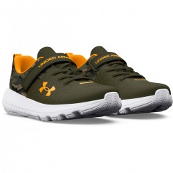 UNDER ARMOUR KIDS RUNNING SHOES BPS REVITALIZE 2 PRINTED AC camo khaki