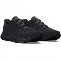 UNDER ARMOUR MEN RUNNING SHOES CHARGED PURSUIT 3 BL total black