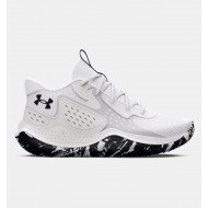 UNDER ARMOUR MEN BASKETBALL SHOES JET '23 3026634 white