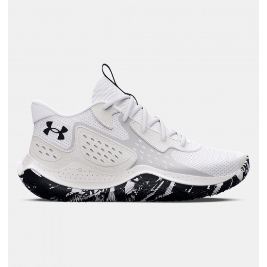 UNDER ARMOUR MEN BASKETBALL SHOES JET '23 3026634 white SHOES