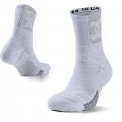 UNDER ARMOUR PLAYMAKER Mid CREW SOCKS white