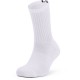 UNDER ARMOUR CORE crew SOCKS 3PACK white Accessories