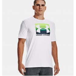 UNDER ARMOUR MEN BOXED SPORTSTYLE T-SHIRT white