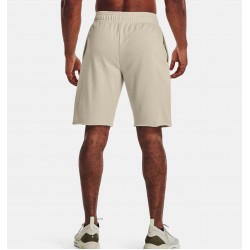 UNDER ARMOUR MEN RIVAL TERRY SHORTS beige